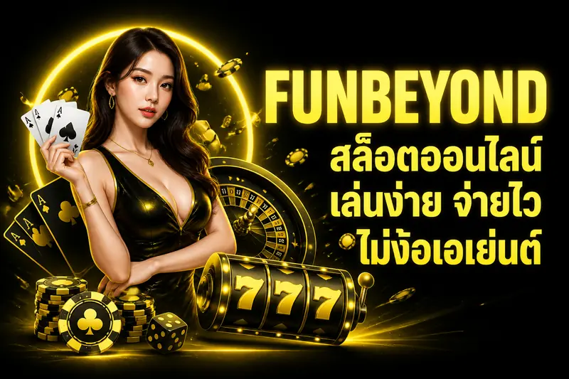FUNBEYOND สล็อตออนไลน์ เล่นง่าย จ่ายไว ไม่ง้อเอเย่นต์