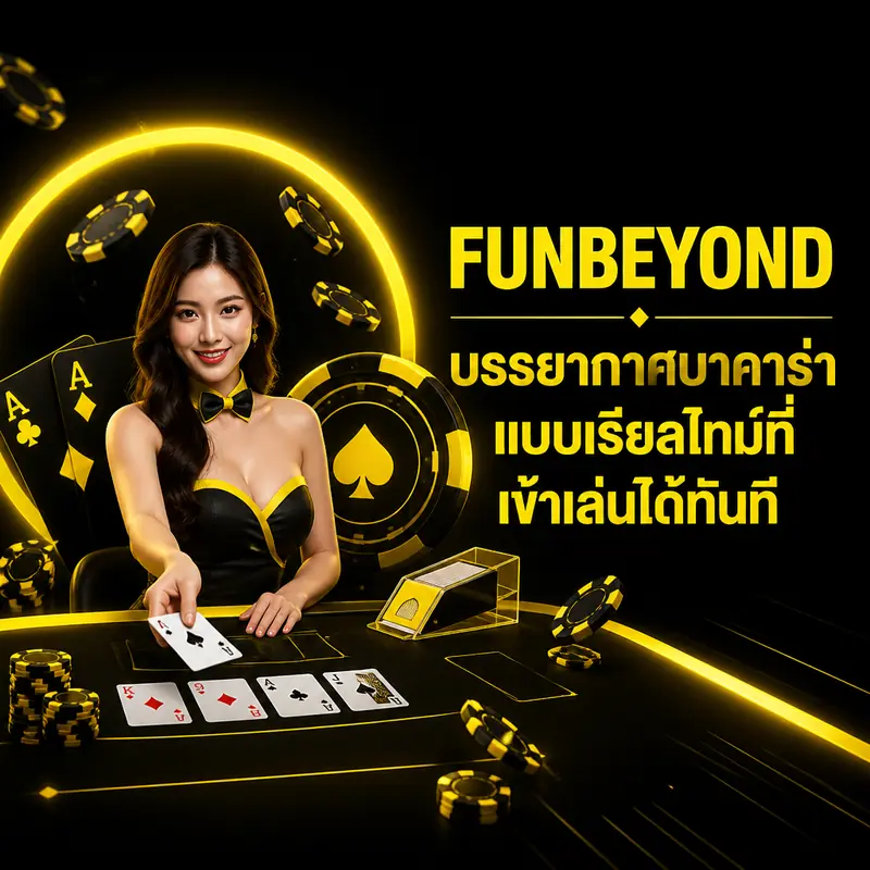 บรรยากาศบาคาร่าแบบเรียลไทม์ที่เข้าเล่นได้ทันที